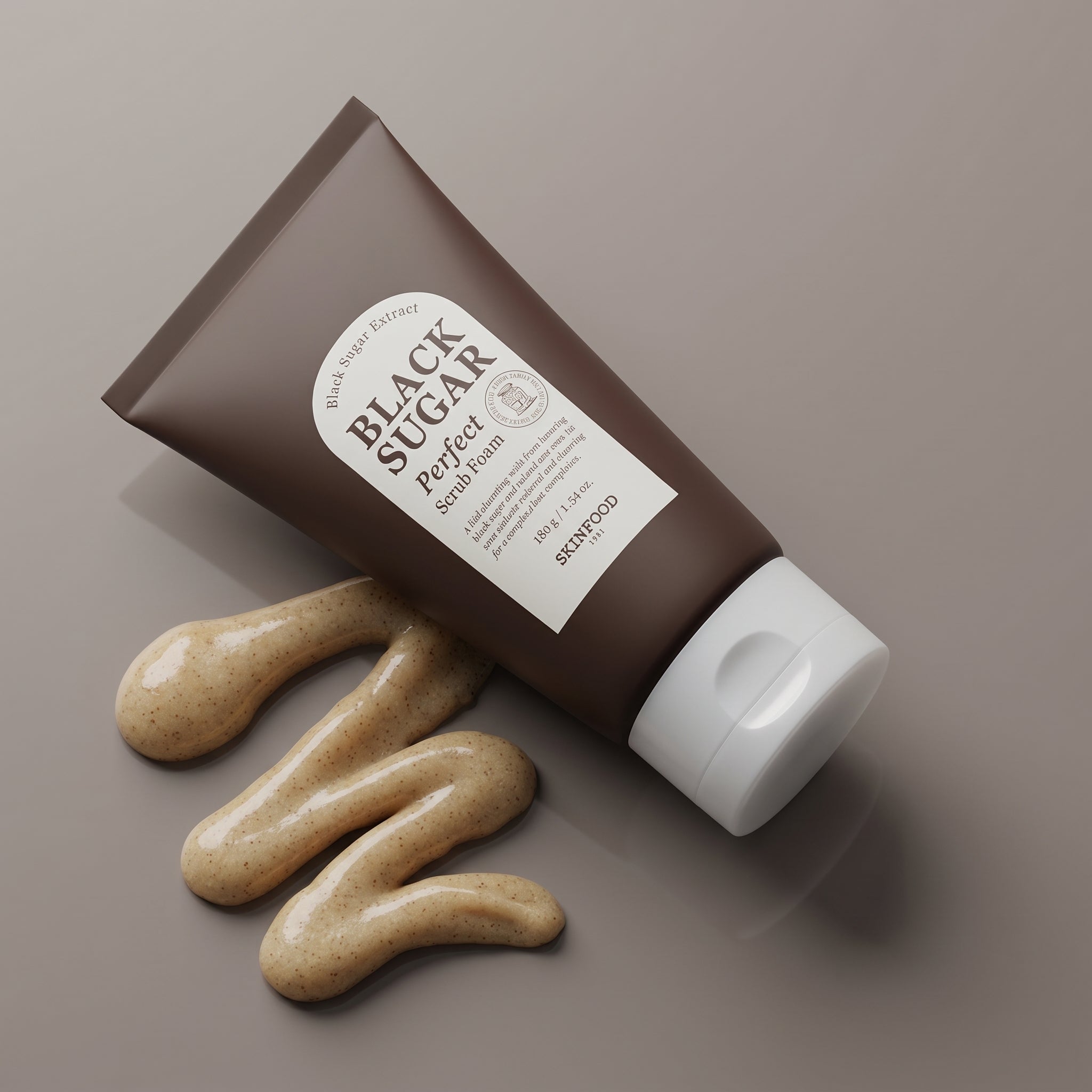 SKINFOOD Black Sugar Perfect Scrub Foam