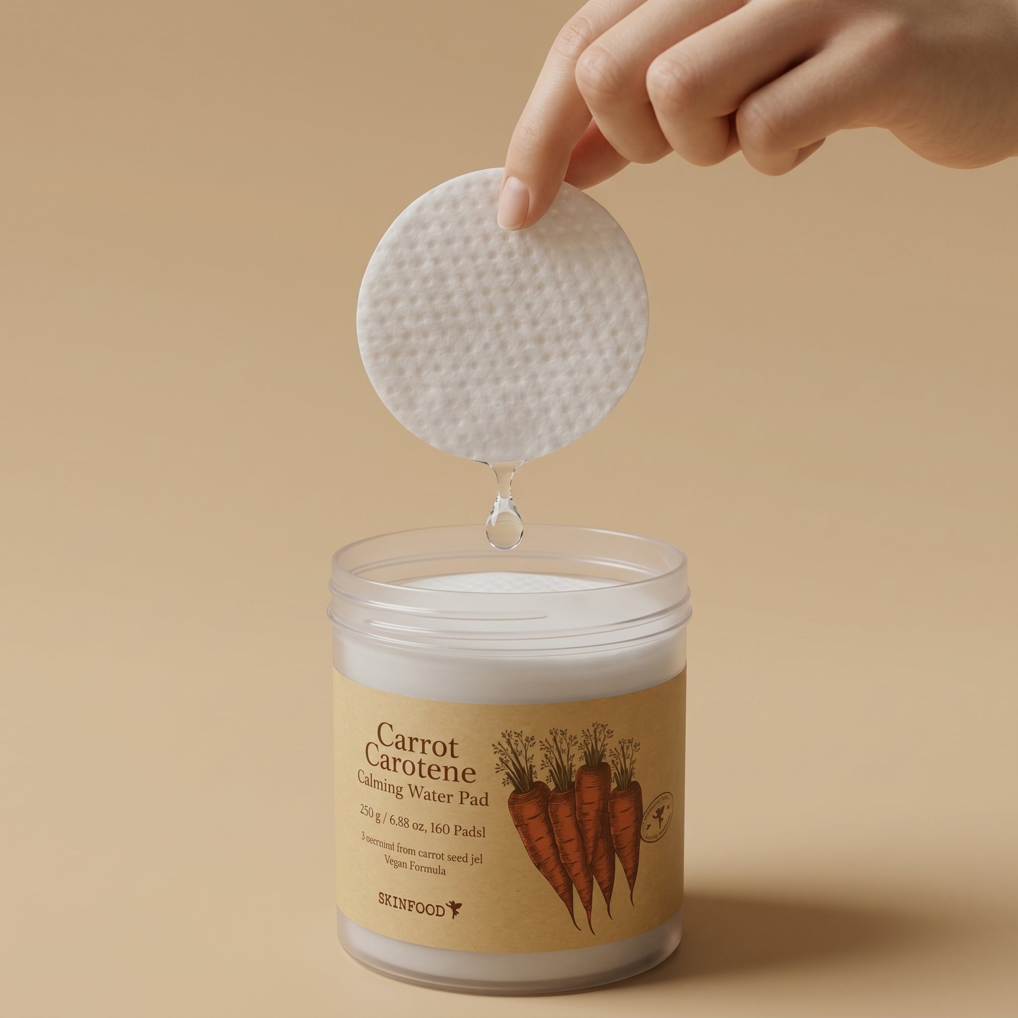 SKINFOOD Carrot Carotene Calming Water Pad